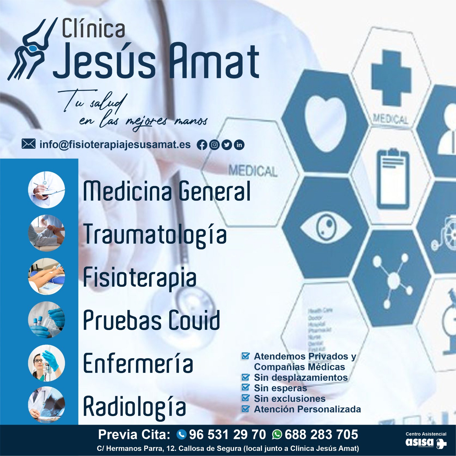 NUEVOS SERVICIOS EN CLÍNICA DE ESPECIALIDADES CLÍNICA JESÚS AMAT 